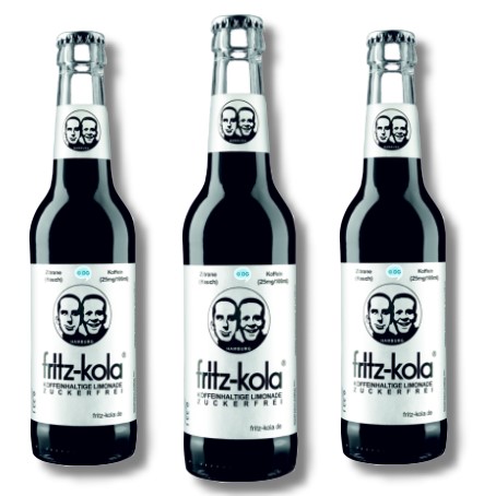 Fritz Kola zuckerfrei (Teilkiste 6x0,33 Ltr. MEHRWEG)