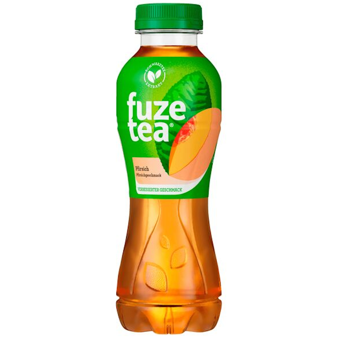 Fuze Tea Schwarzer Tee Pfirsich  (12/0,40 Ltr. PET EINWEG)
