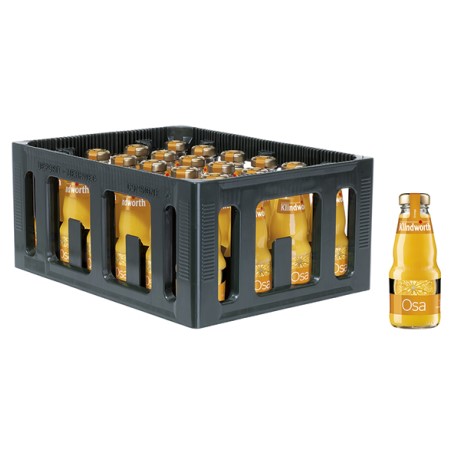 Klindworth Orangensaft (24/0,2 Ltr. Glas MEHRWEG)
