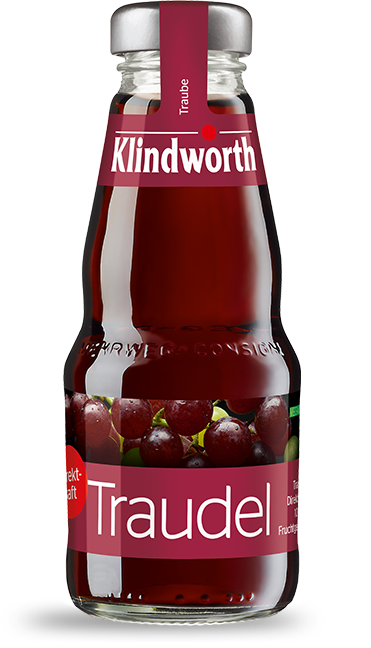 Klindworth Traube rot Direktsaft (24/0,2 Ltr. Glas MEHRWEG)