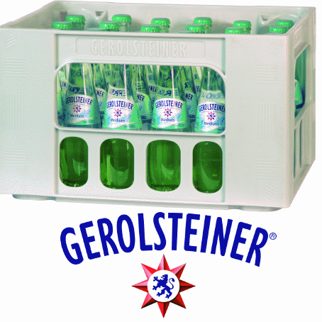 Gerolsteiner Gourmet medium (24/0,25 Ltr. Glas MEHRWEG)