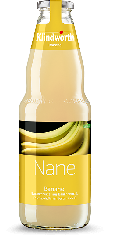 Klindworth Bananennektar (6/1 Ltr. Glas MEHRWEG)