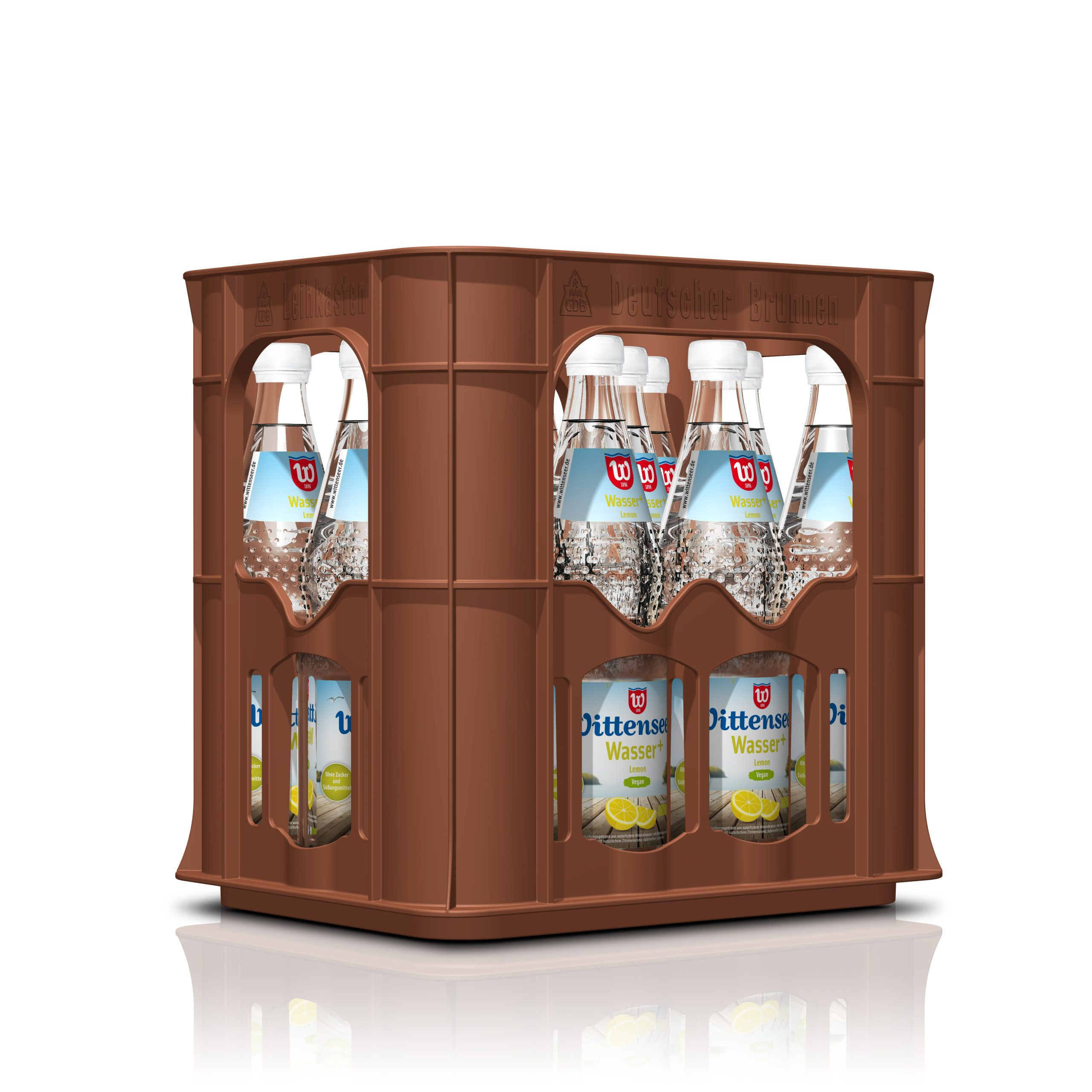 Wittenseer Wasser plus Lemon (12/0,7 Ltr. Glas MEHRWEG)