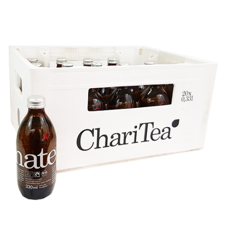 ChariTea Mate  (20/0,33 Ltr. Glas MEHRWEG)