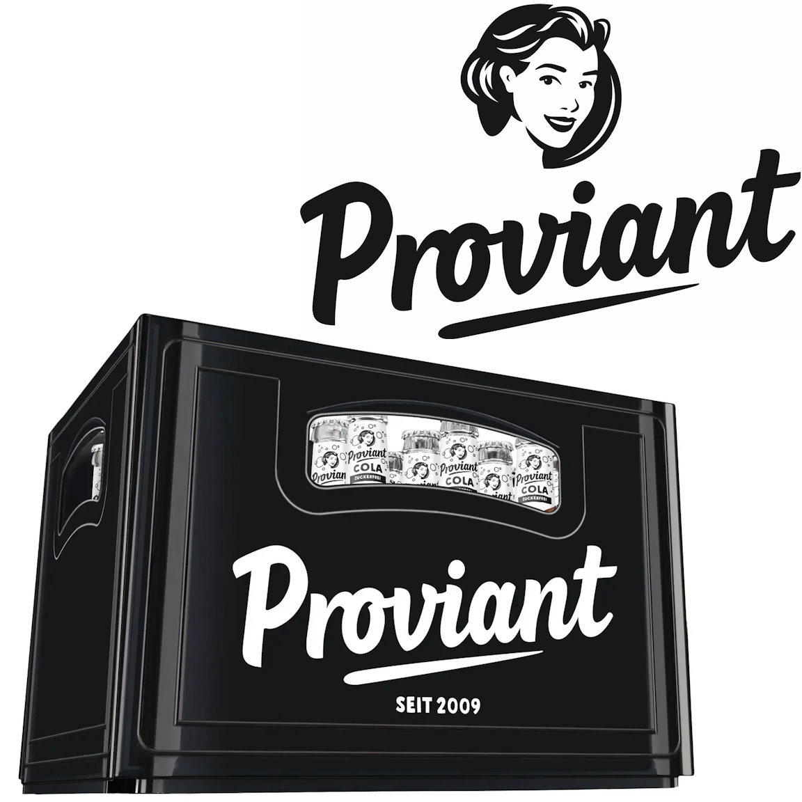 Proviant Cola Zuckerfrei (24/0,33 Ltr. Glas MEHRWEG)