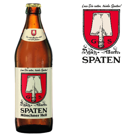 Spaten Münchener Hell (20/0,5 Ltr. Glas Mehrweg)