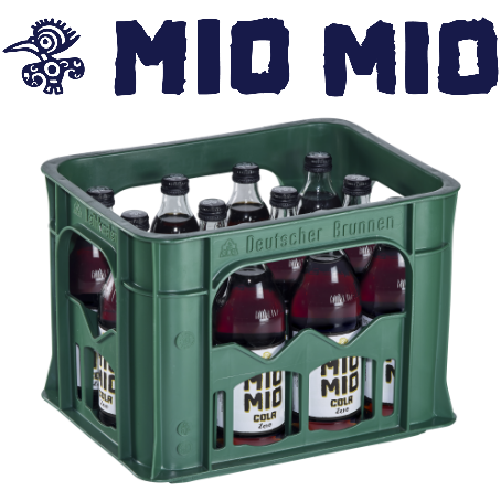 Mio Mio Cola Zero (12/0,5 Ltr. Glas Mehrweg)